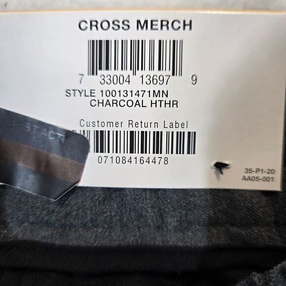 NWT $75 Alfani Mens Cargo Joggers Pants Sz S Gray Gorpcore Y2k Preppy - Picture 10 of 11